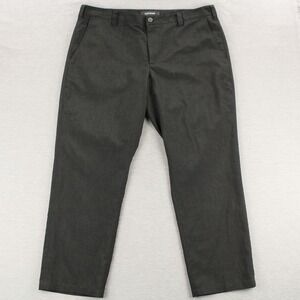 Bluffworks Original Relaxed Fit Pants Mens Size 38x30 Charcoal Polyester